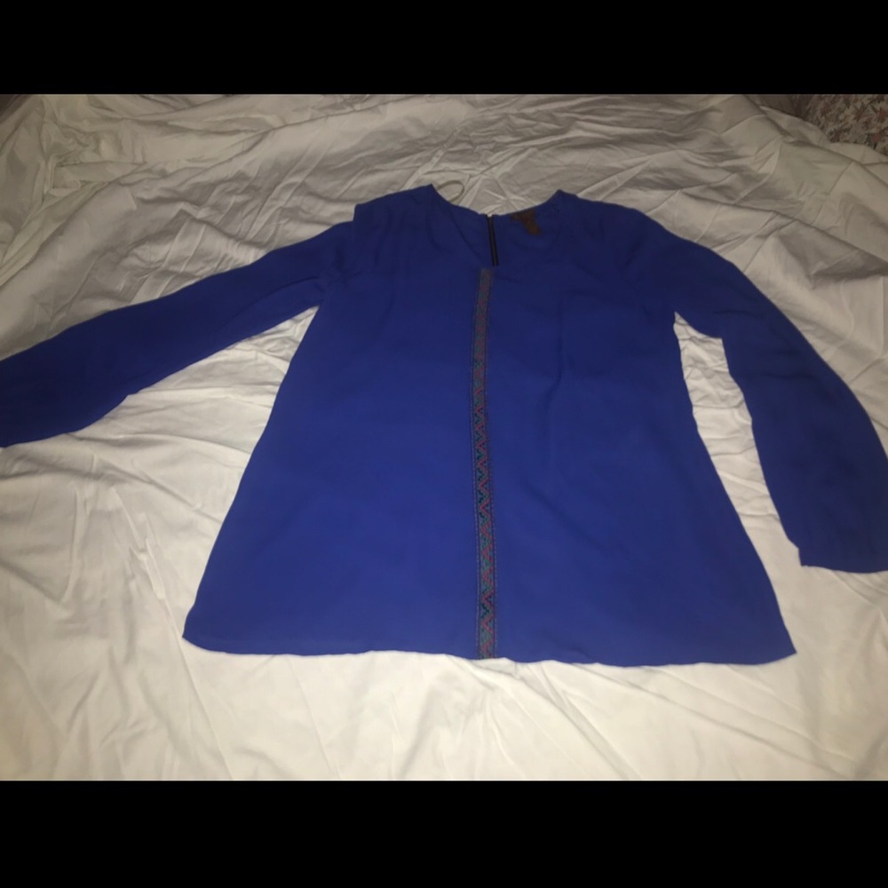 Blue blouse